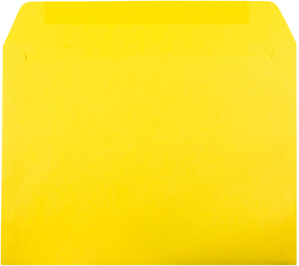 Yellow 24lb 9 x 12 Booklet Envelopes