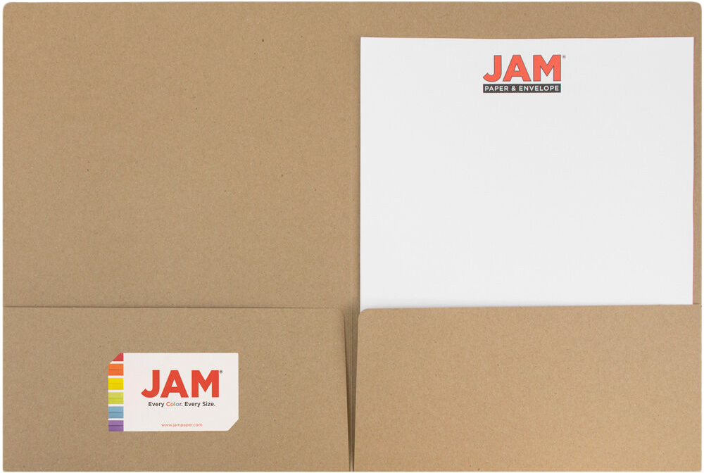 Grocery Bag 9 x 12 Matte Folders