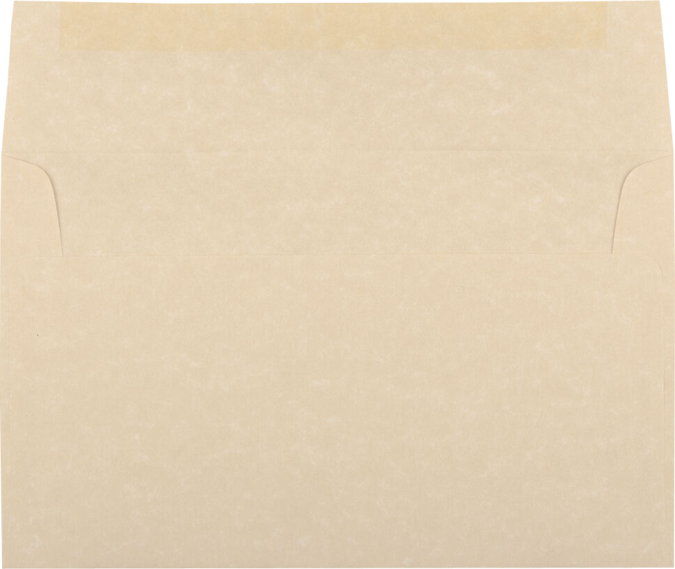 Brown Parchment 24lb A10 Invitation Envelopes (6 x 9 1/2)