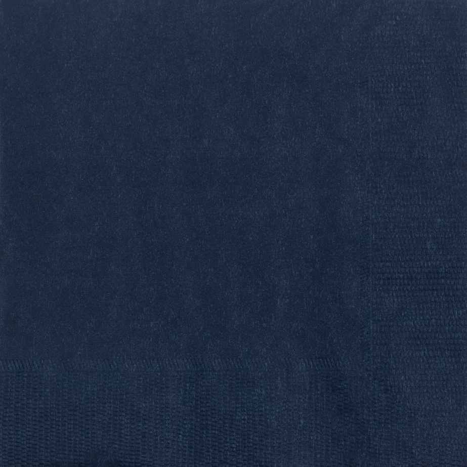 Navy Blue 5 x 5 3-Ply Beverage Napkins