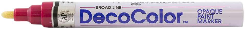 Crimson Lake Broad Line Opaque Paint Marker