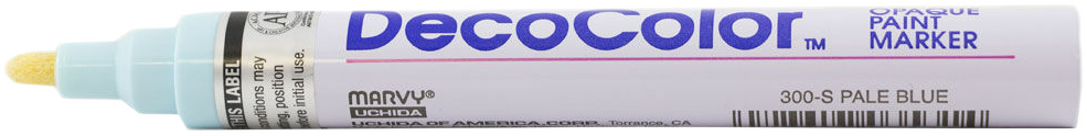 Pale Blue Broad Line Opaque Paint Marker