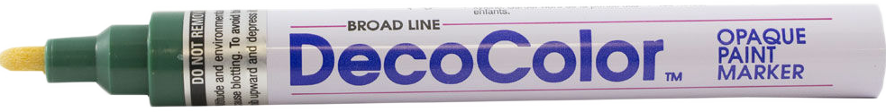 Pine Green Broad Line Opaque Paint Marker