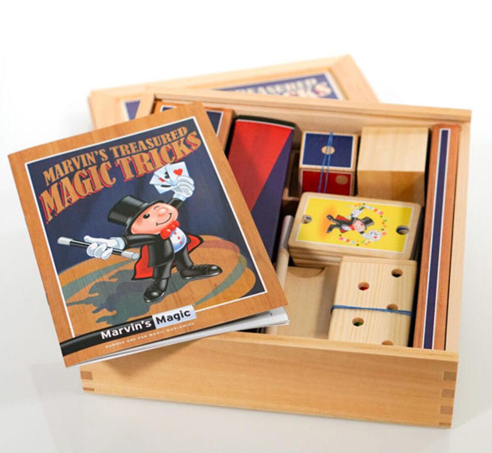 Wooden Magic Tricks Marvin's Treasured Magic Tricks by Marvin's Magic