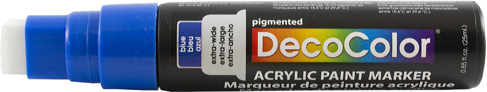 Blue Jumbo Acrylic Paint Marker