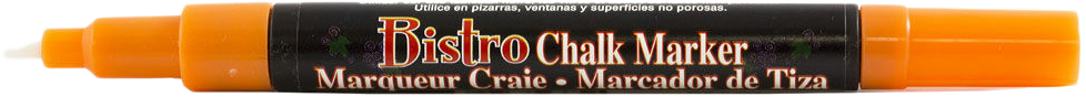 Orange Fine Point Chalk Markers