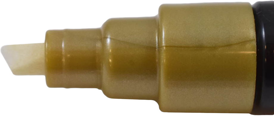 Gold Metallic Chisel Tip Chalk Marker