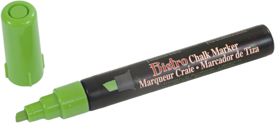 Lime Green Chisel Tip Chalk Marker