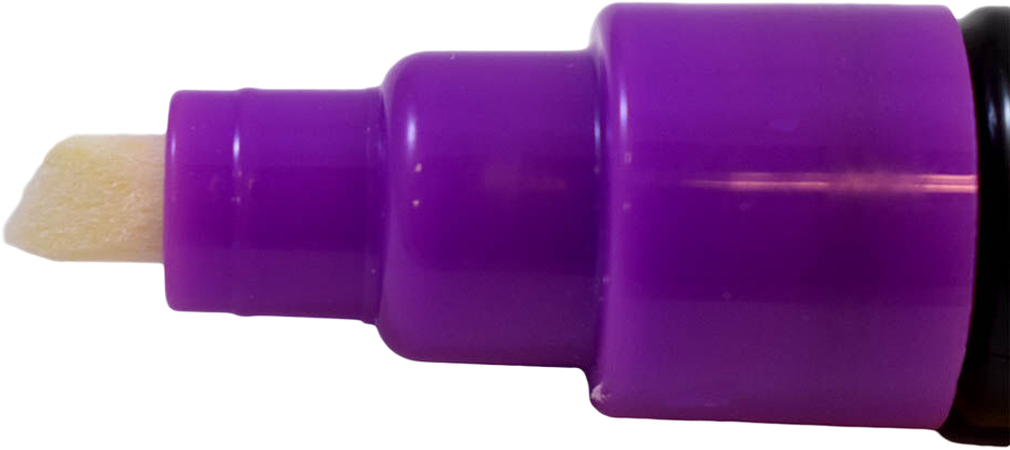 Purple Chisel Tip Chalk Marker