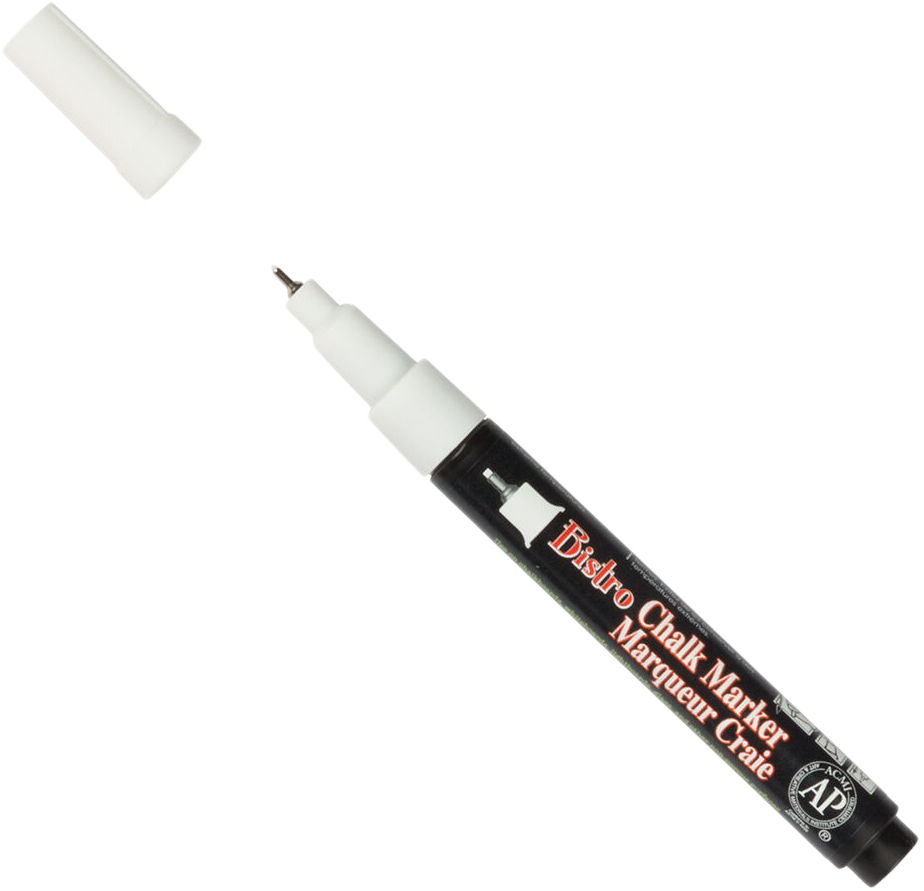 White Extra Fine Point Bistro Chalk Marker