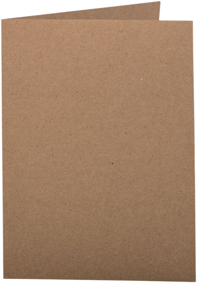 Grocery Bag 60lb A6 Foldover Cards (4 5/8 x 6 1/4)
