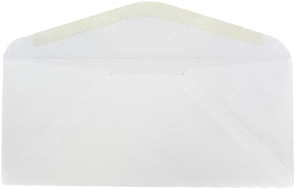 White 24lb #14 Regular Envelopes (5 x 11 1/2)