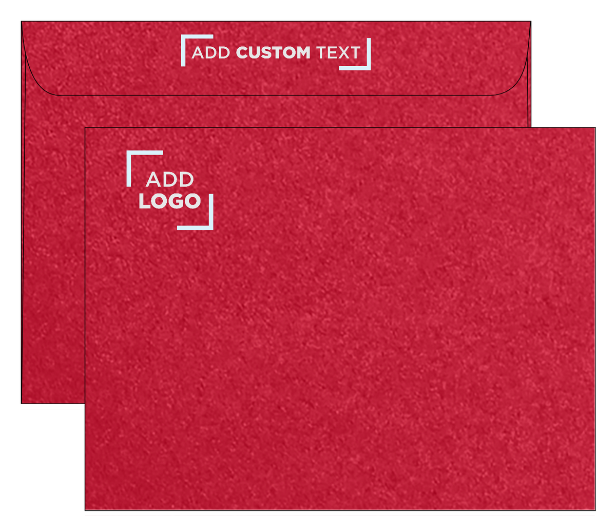 Jupiter Red Metallic 32lb 9 x 12 Booklet Envelopes