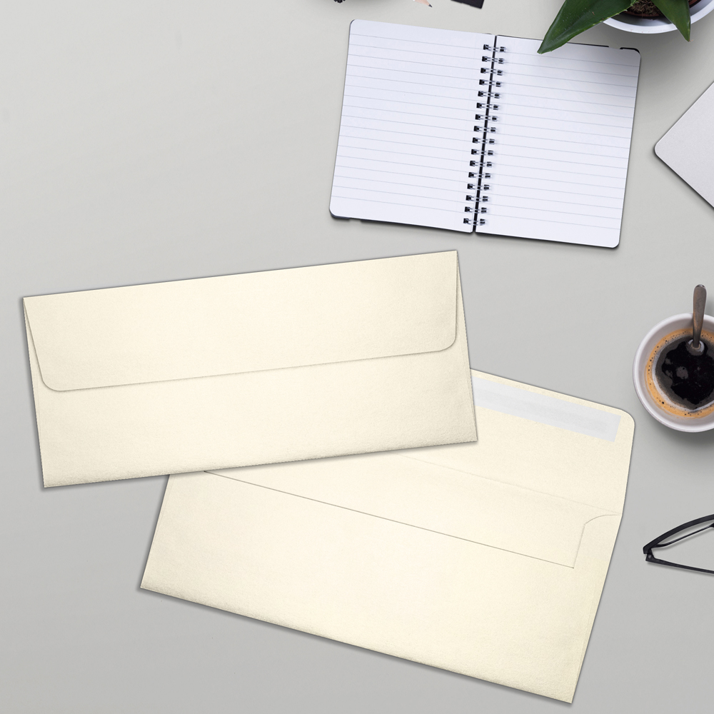 Natural 24lb A7 1/2 Invitation Envelopes (5 1/2 x 7 1/2) with Peel & Seal