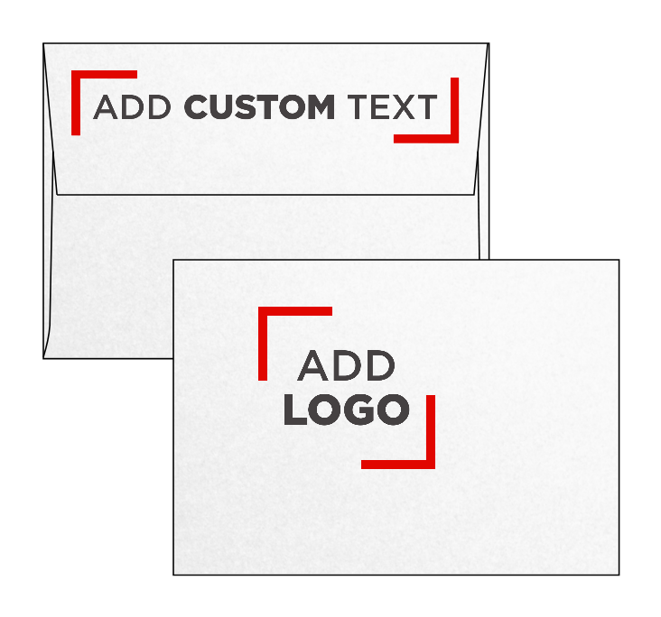 Crystal White Metallic 32lb A1 Invitation Envelopes (3 5/8 x 5 1/8) with Peel & Seal