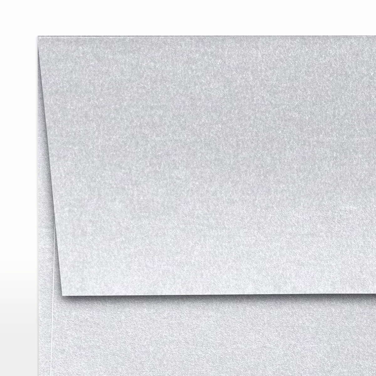 Silver Metallic 32lb A2 Invitation Envelopes (4 3/8 x 5 3/4) with Peel & Seal