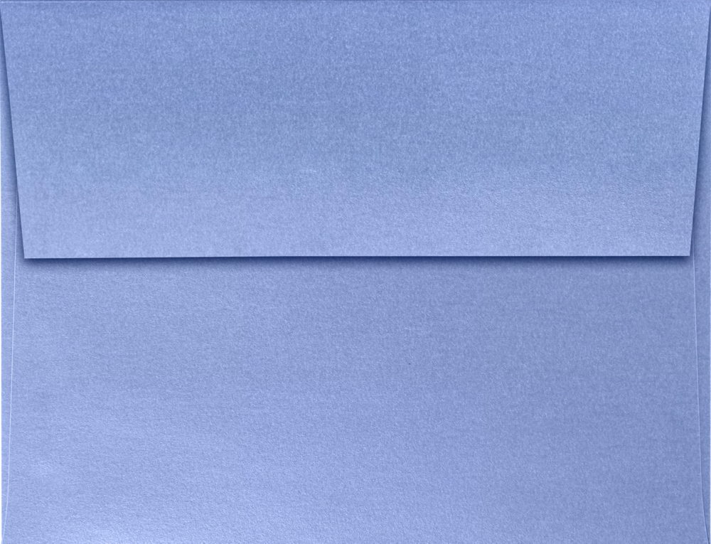 Vista Purple Metallic 32lb A2 Invitation Envelopes (4 3/8 x 5 3/4) with Peel & Seal