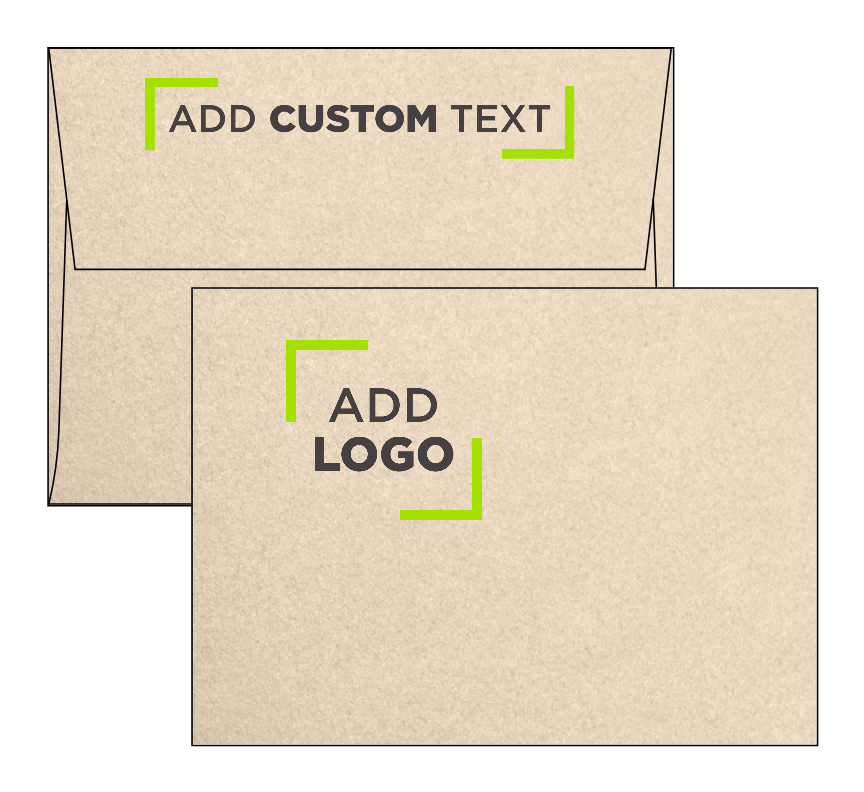 Light Brown Taupe Metallic 32lb A6 Invitation Envelopes (4 3/4 x 6 1/2) with Peel & Seal