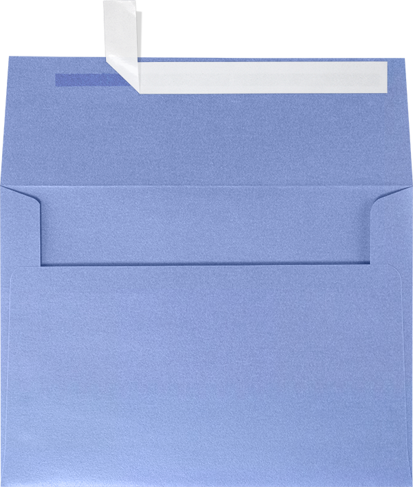 Vista Purple Metallic 32lb A7 Invitation Envelopes (5 1/4 x 7 1/4) with Peel & Seal