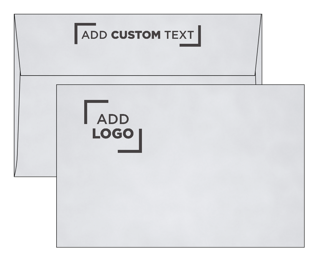 Silver Metallic 32lb A9 Invitation Envelopes (5 3/4 x 8 3/4) with Peel & Seal
