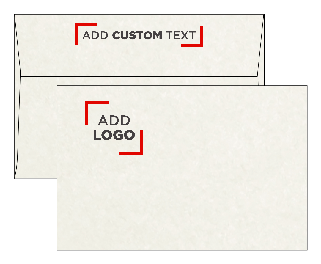 White Quartz Metallic 32lb A9 Invitation Envelopes (5 3/4 x 8 3/4) with Peel & Seal