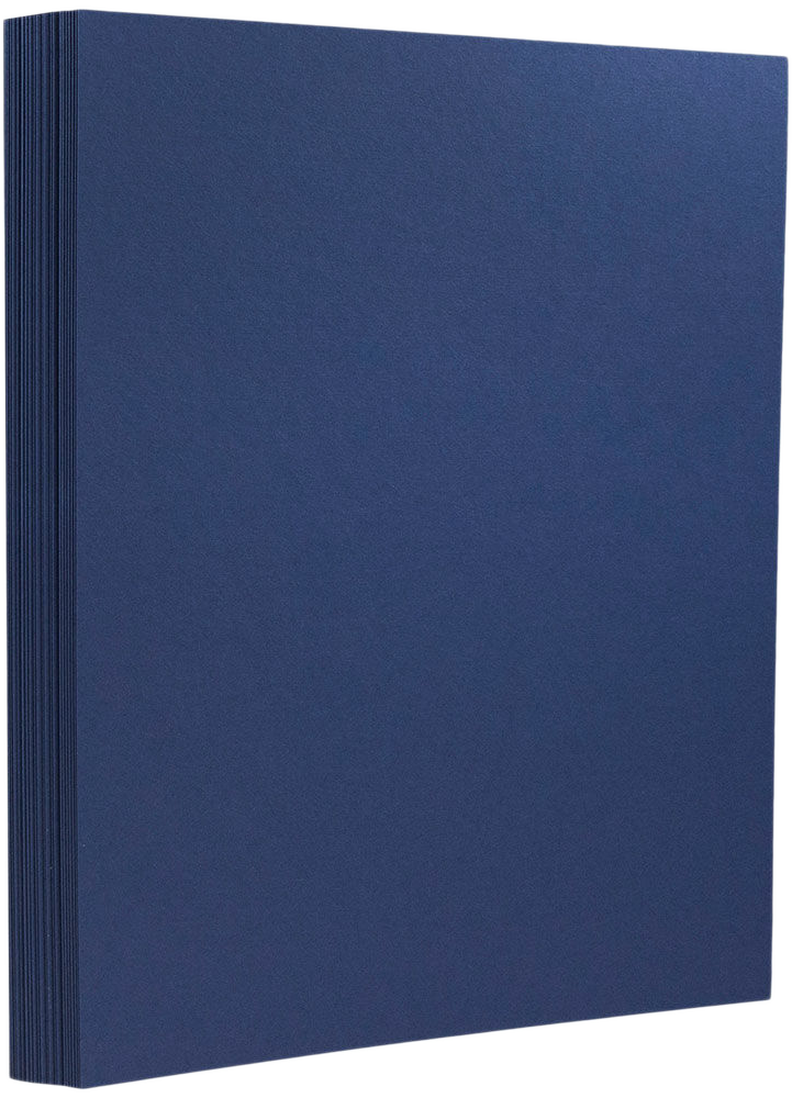 Presidential Blue 130lb 8 1/2 x 11 Cardstock