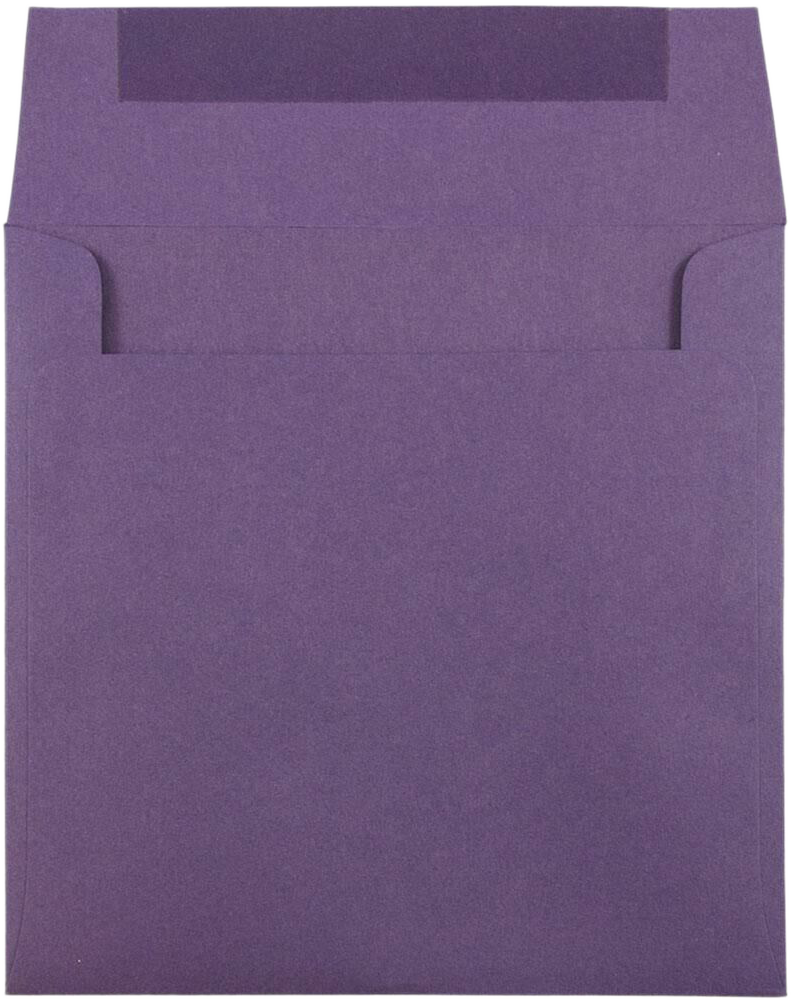 Dark Purple 28lb 8 1/2 x 8 1/2 Square Envelopes