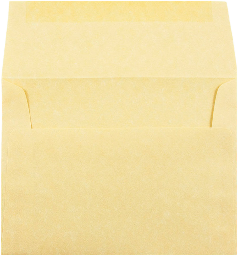 Antique Gold Parchment 24lb A6 Invitation Envelopes (4 3/4 x 6 1/2)