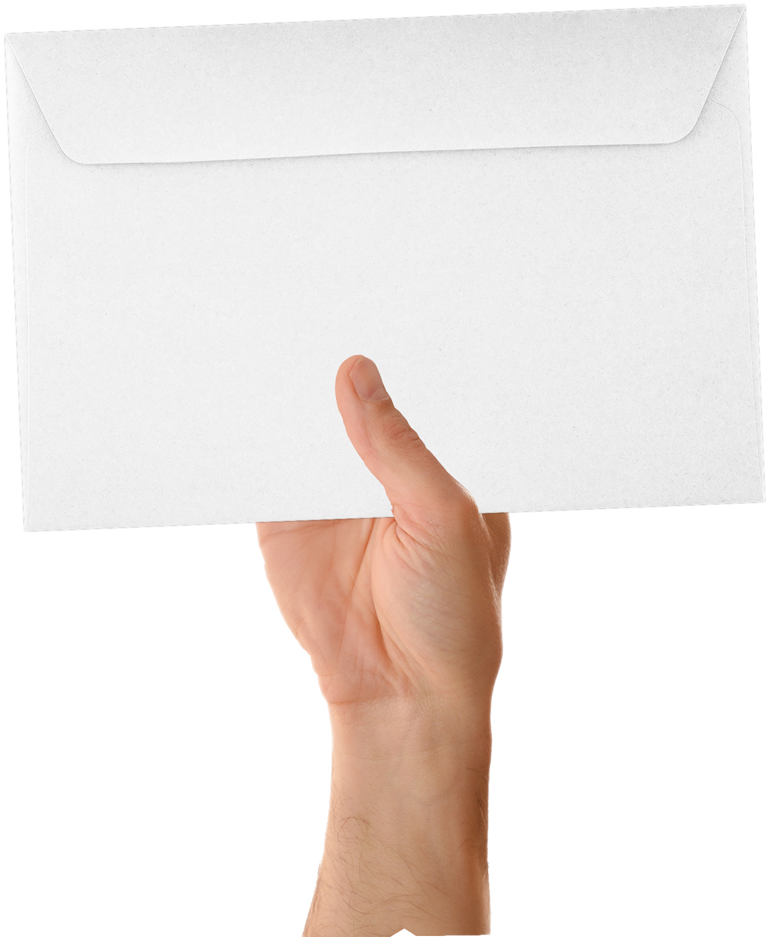White 24lb 6 x 9 Booklet Envelopes
