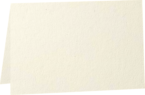 Natural White Recycled 80lb 5 x 7 Foldover Cards