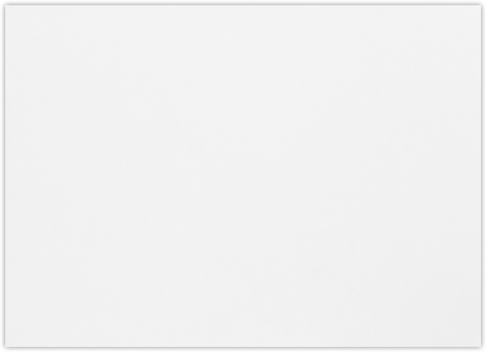 Bright White 100lb 5 x 7 Blank Note Cards