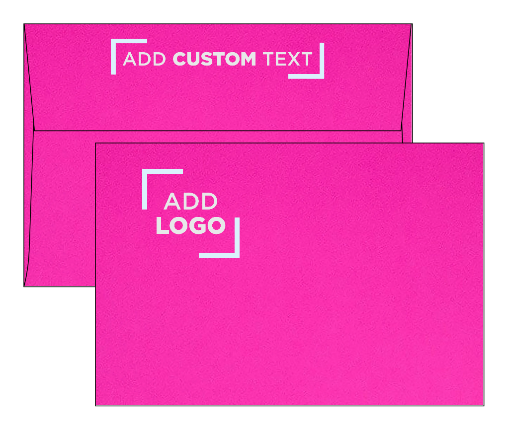 Fuchsia Pink Magenta 32lb A8 Invitation Envelopes (5 1/2 x 8 1/8)