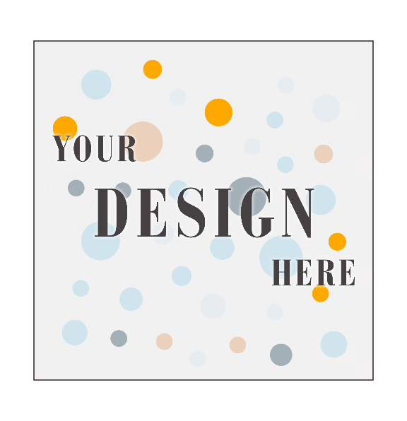 Bright White 100lb 5 x 5 Square Blank Note Cards