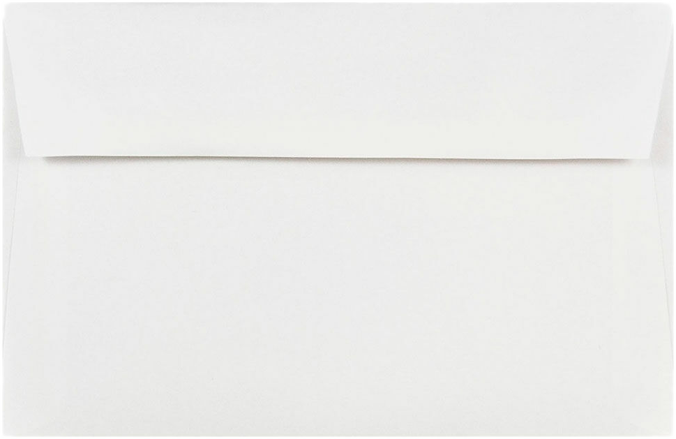 White 24lb A9 Invitation Envelopes (5 3/4 x 8 3/4)