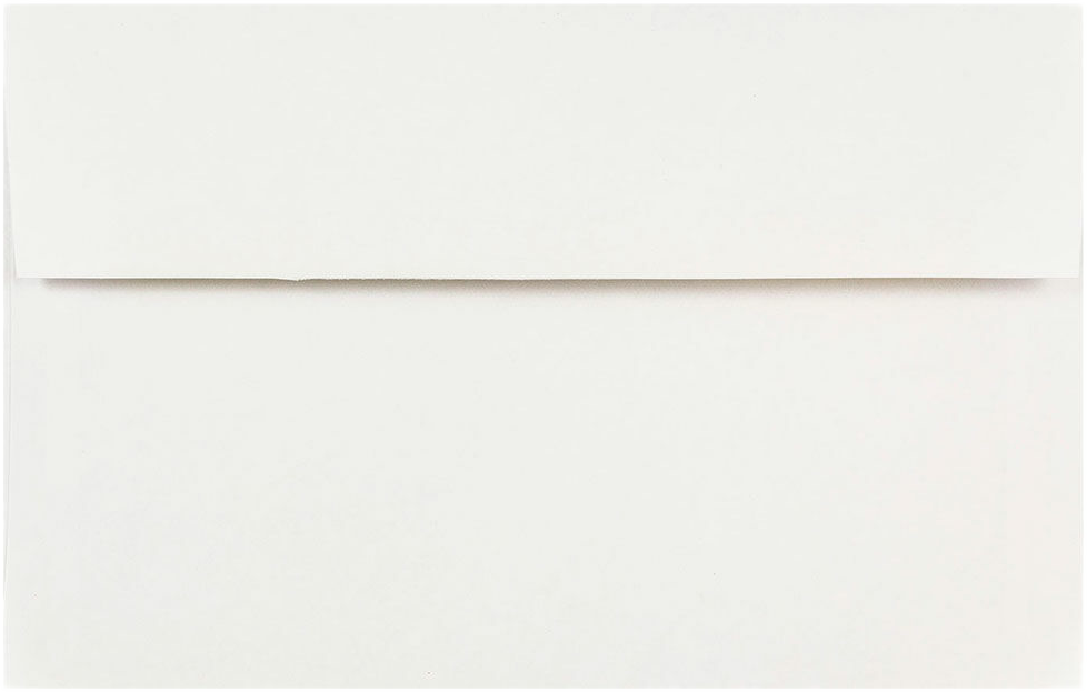 White 24lb A10 Invitation Envelopes (6 x 9 1/2)