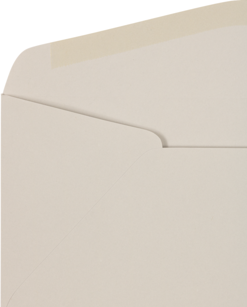 Pastel Gray 24lb #10 Regular Envelopes (4 1/8 x 9 1/2)