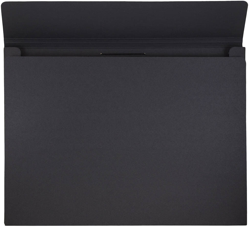 Black Kraft Jumbo 14 1/2 x 19 1/2 x 1/2 Elastic Portfolios