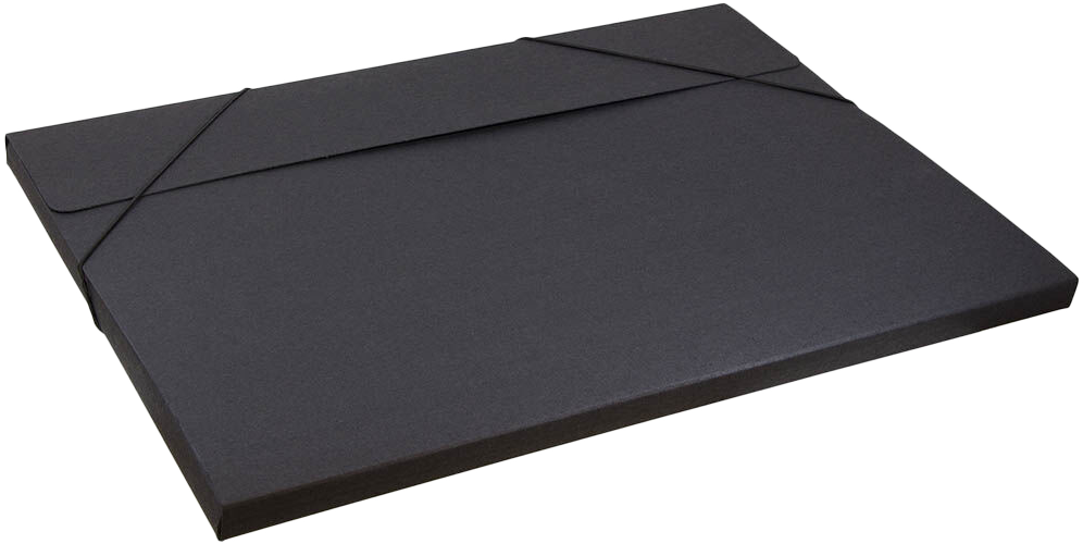 Black Kraft Jumbo 14 1/2 x 19 1/2 x 1/2 Elastic Portfolios