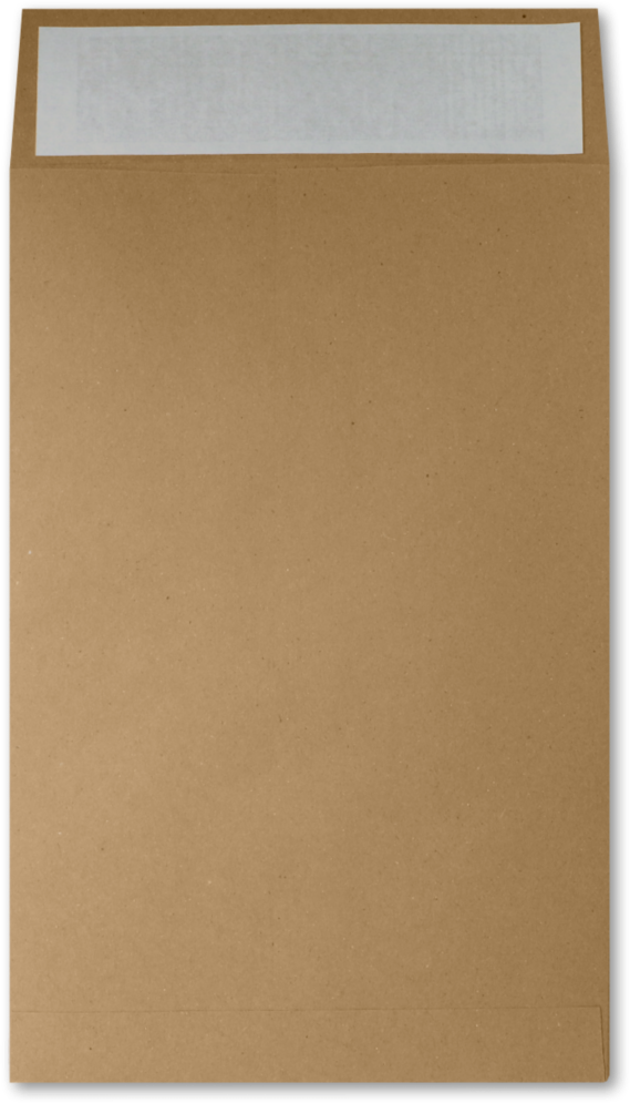Brown Kraft 130lb 9 1/2 x 14 1/2 Photo Mailer Envelopeswith Zip Stick & Peel & Seal