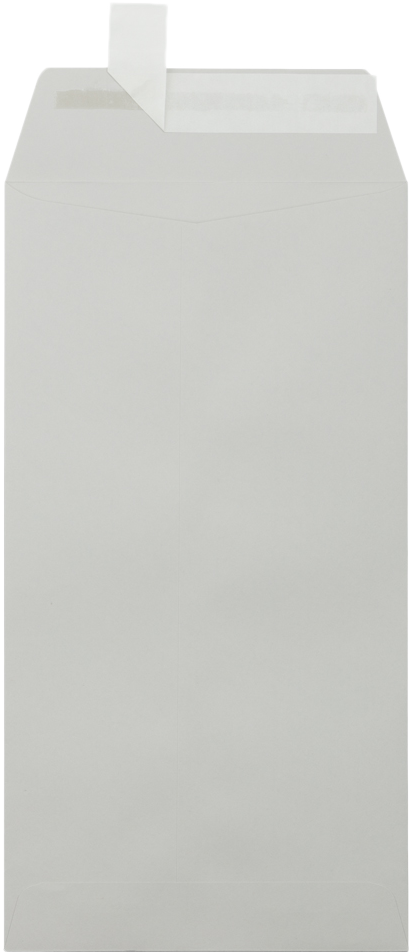 Pastel Gray 24lb 6 x 11 1/2 Policy Envelopes with Peel & Seal