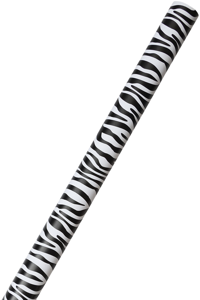 Black Safari Wrapping Paper (25 Sq Ft)