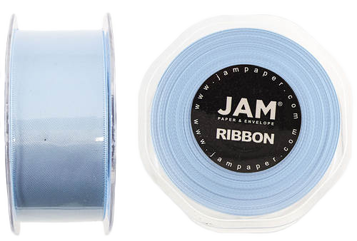 Baby Blue Satin 1 1/2 Inch x 25 Yards Ribbon
