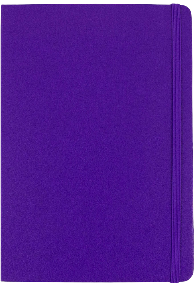 Plum Purple Large 5 7/8 x 8 1/2 Notebooks (70 Dotted Pages)