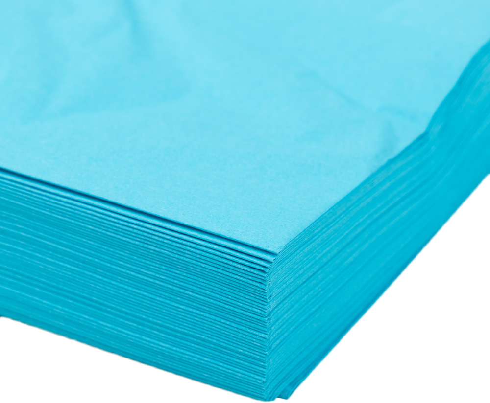 Sea Blue 6 1/2 x 6 1/2 3-Ply Lunch Napkins