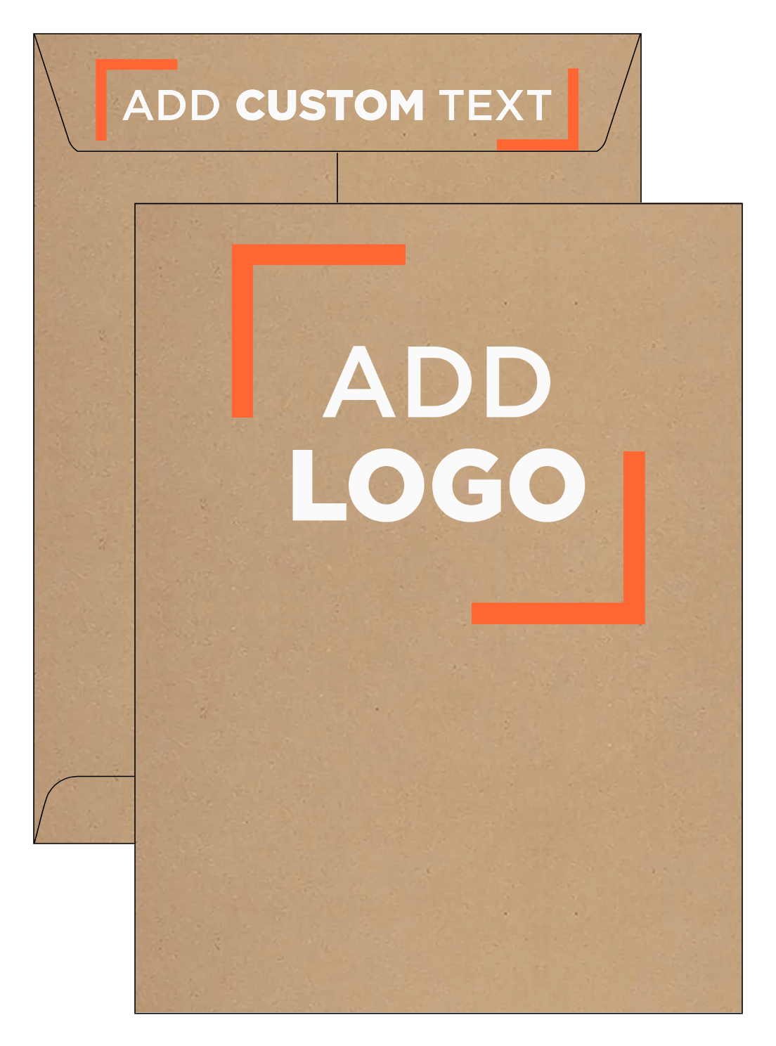 Grocery Bag 28lb 9 x 12 Open End Envelopes