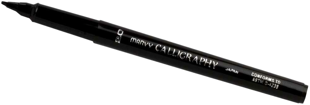 Black Calligraphy Pen 2.0