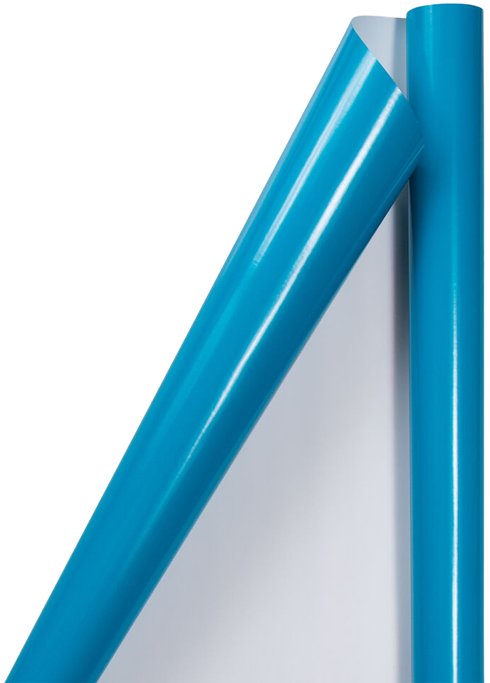Bright Blue Wrapping Paper (25 Sq Ft)