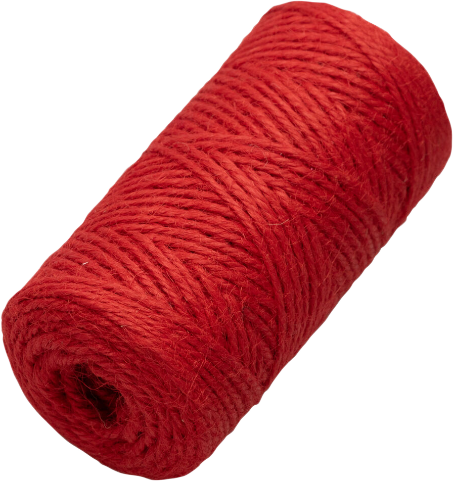 Red 75 Yards Twine Ribbon