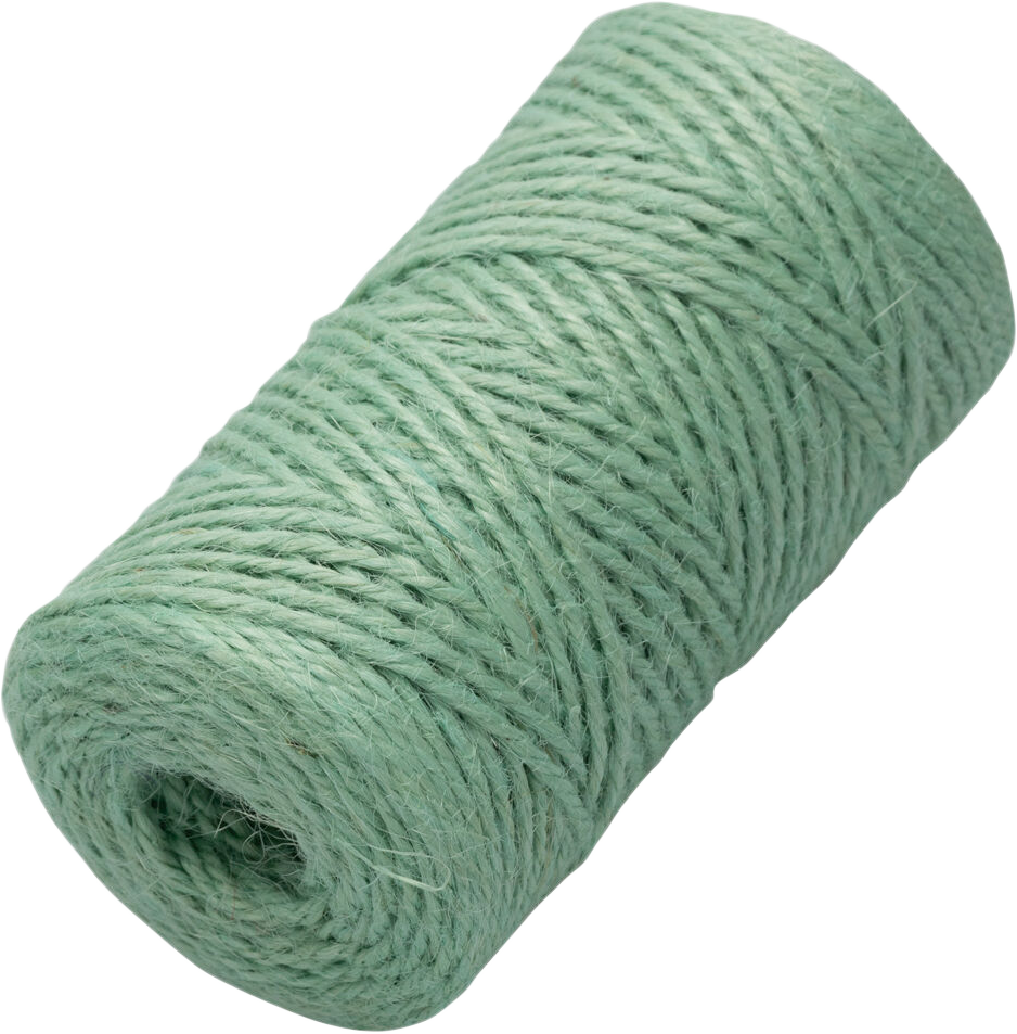 Aqua Blue 75 Yards Twine Ribbon