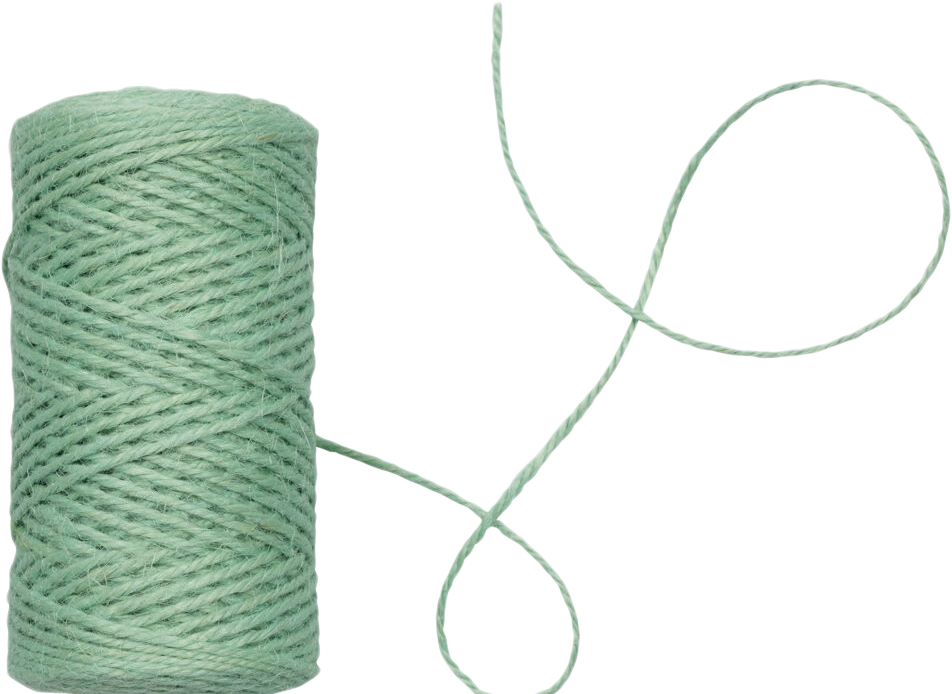 Aqua Blue 75 Yards Twine Ribbon
